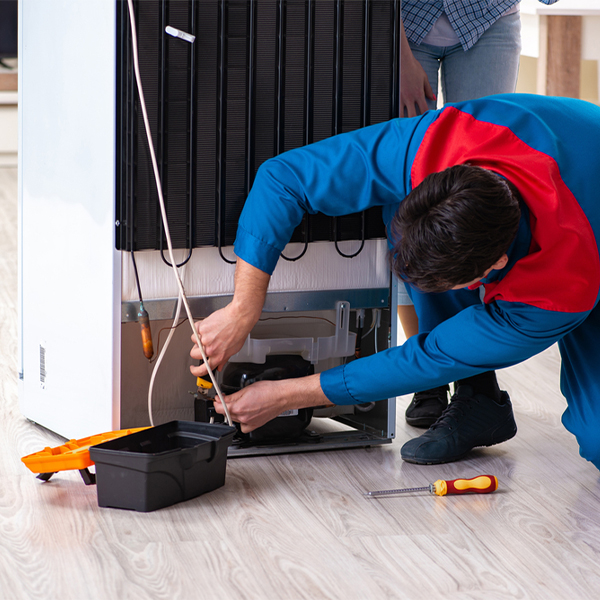 how much do you charge for refrigerator repair services in Margie Minnesota